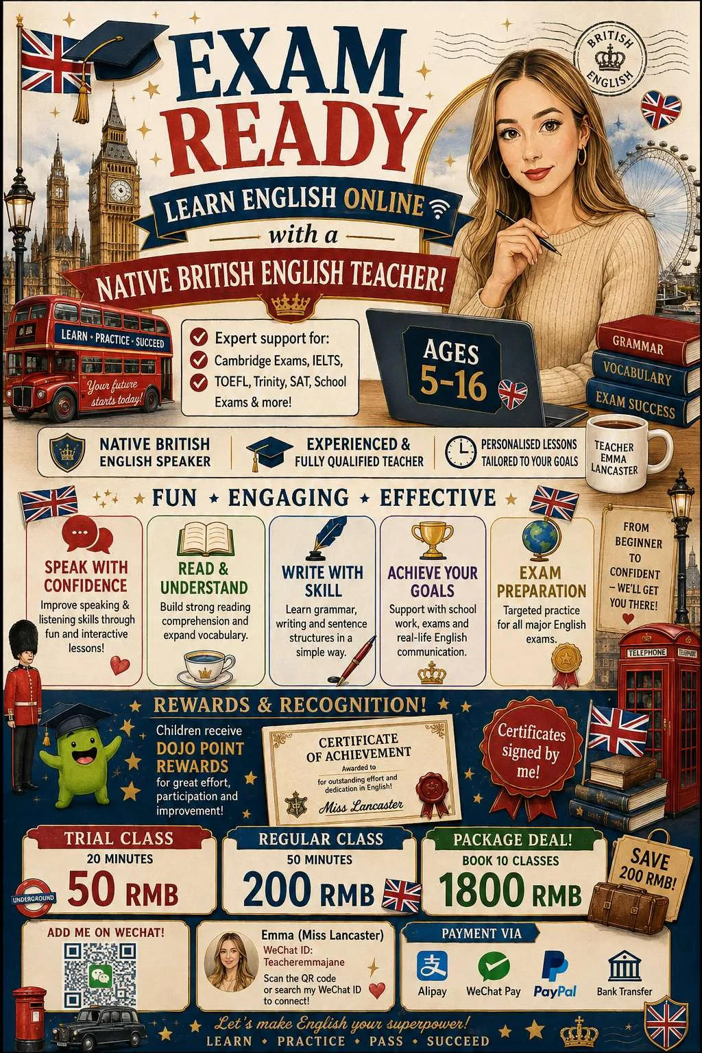 Welcome to My English Lessons!