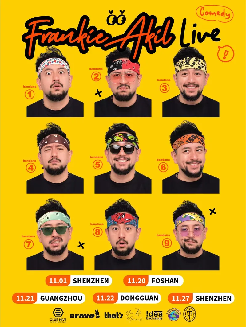 Frankie‘s November Comedy Tour