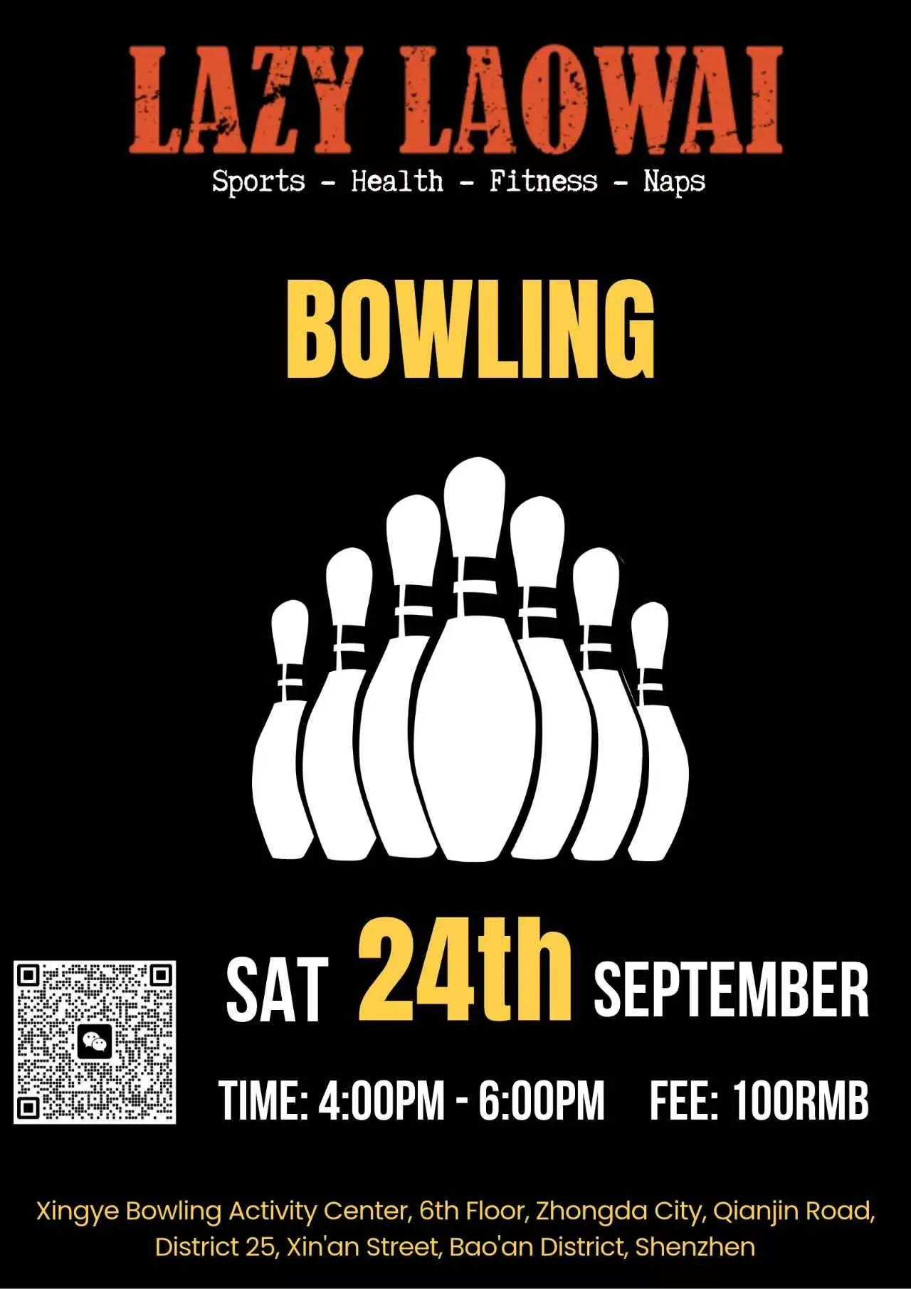 Bowling with Lazy Laowai