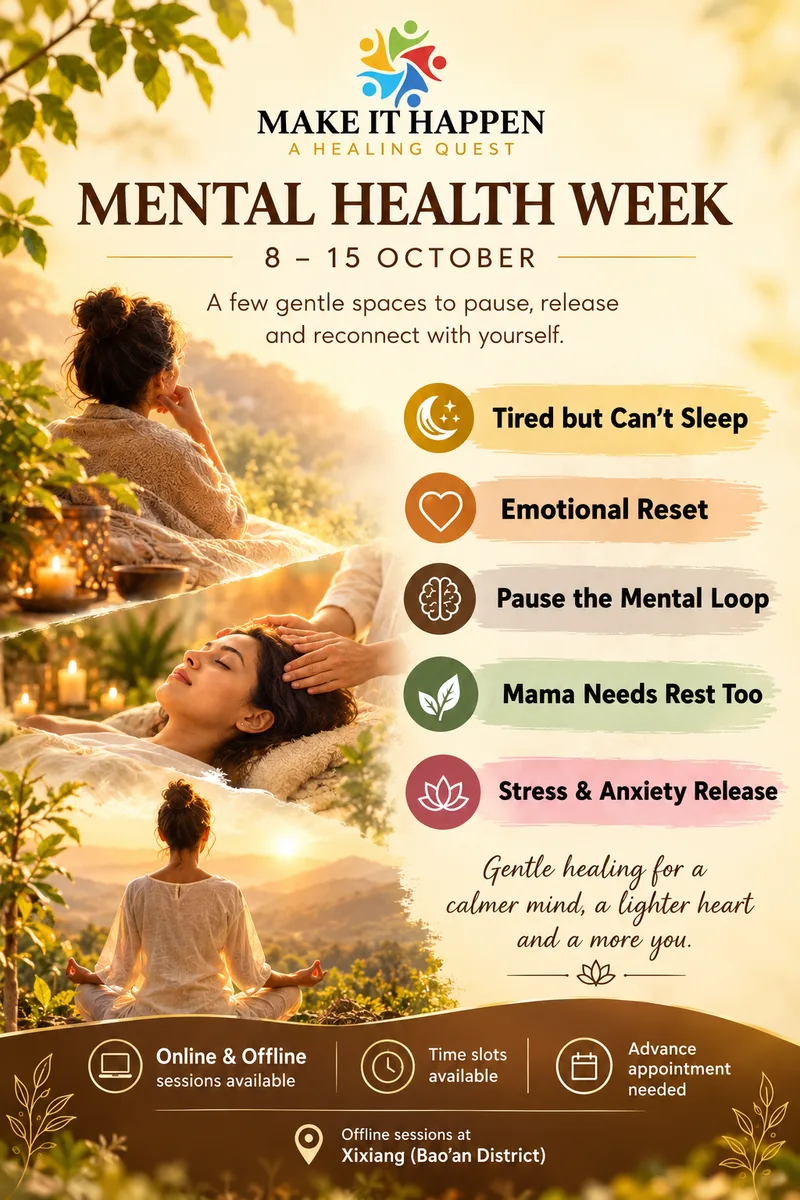 MENTAL HEALTH WEEK | 8–15 OCTOBER