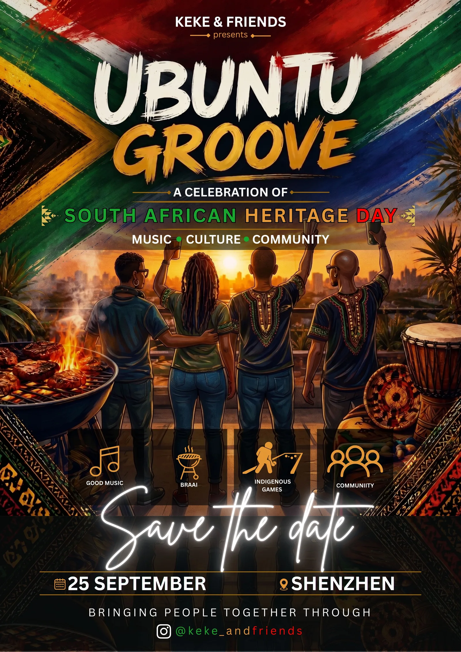 KEKE & FRIENDS presents: UBUNTU GROOVE