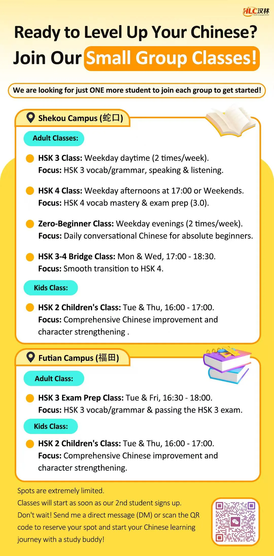 🌟 Ready to Level Up Your Chinese? Join Our Small Group Classes! 🌟