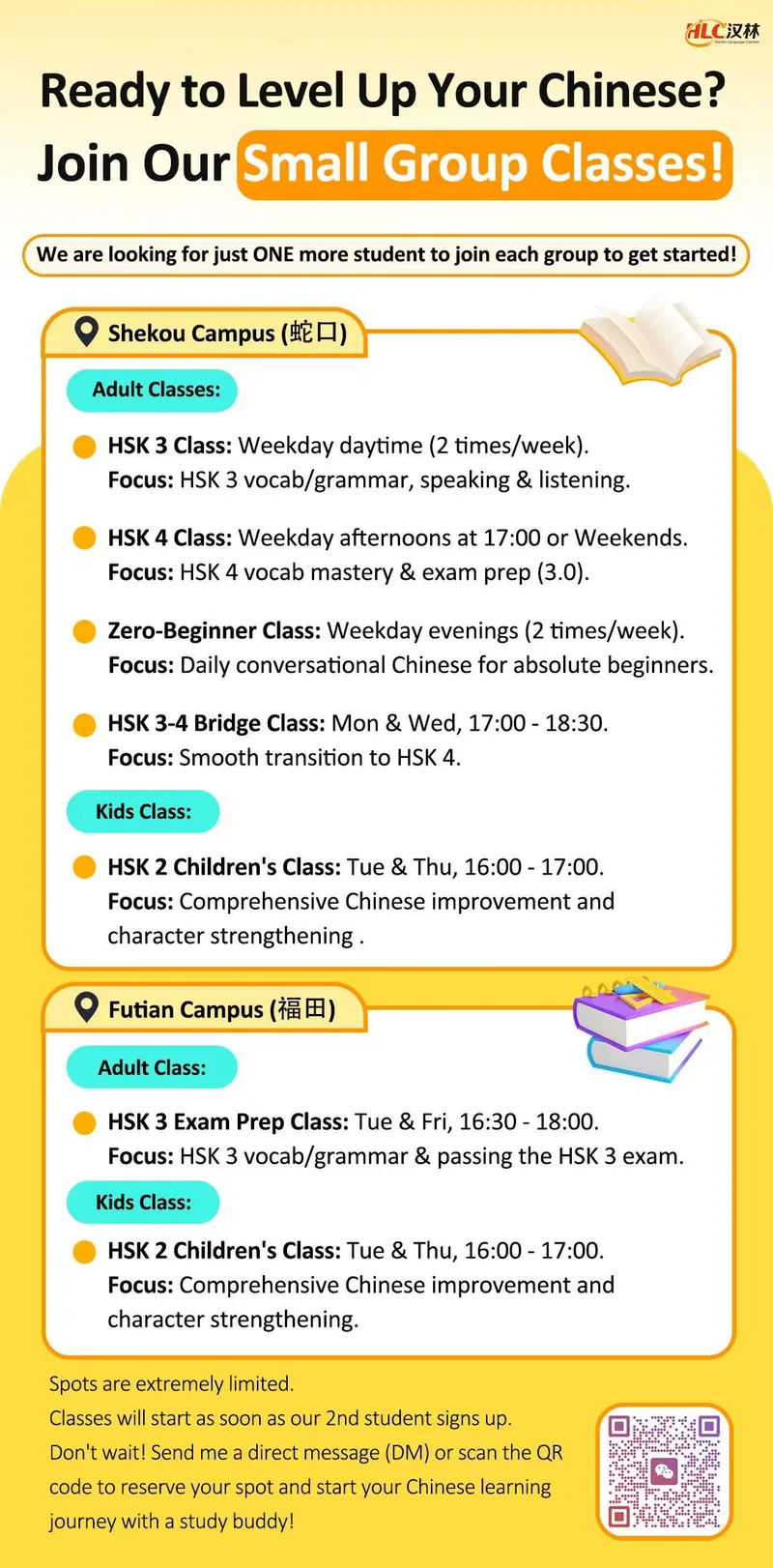 🌟 Ready to Level Up Your Chinese? Join Our Small Group Classes! 🌟