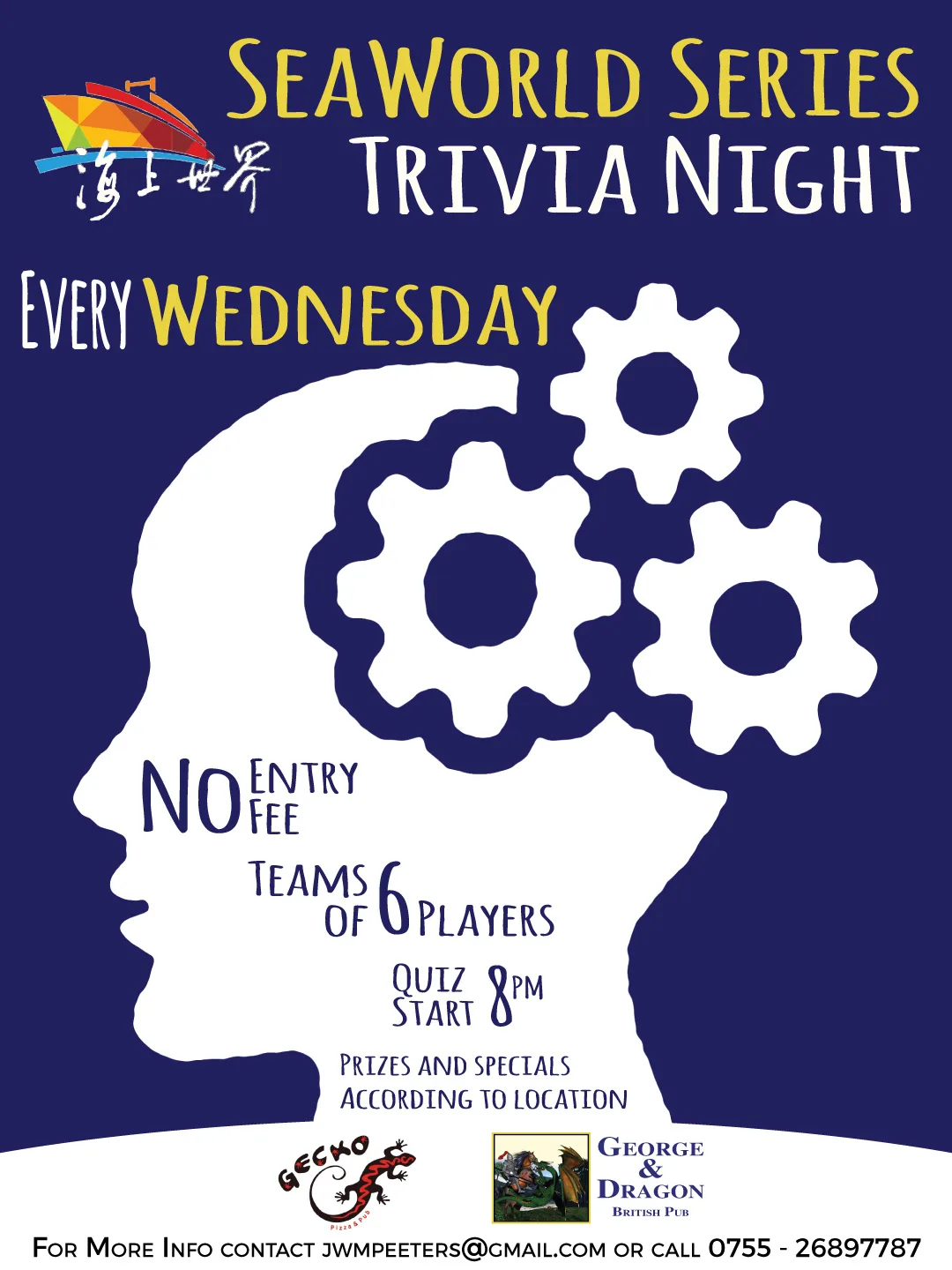 Sea World Series Trivia Night: Every Wednesday
