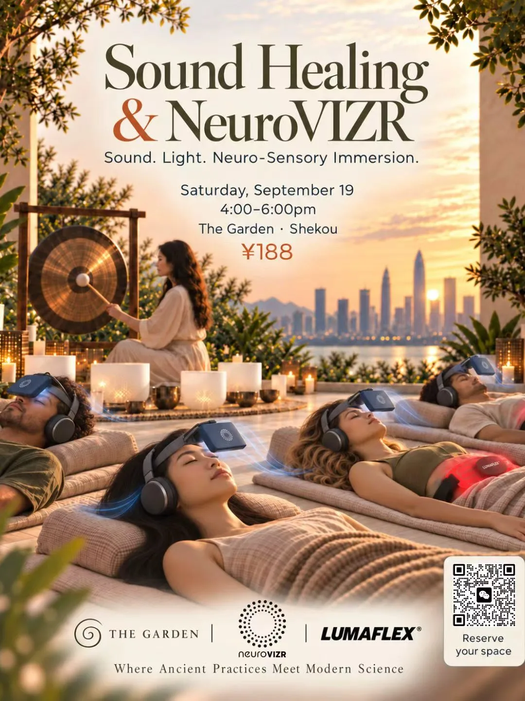 Sound Healing & neuroVIZR | Sound. Light. Neuro-Sensory Immersion