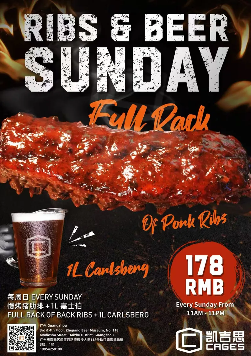 Ribs & Beer Sundays