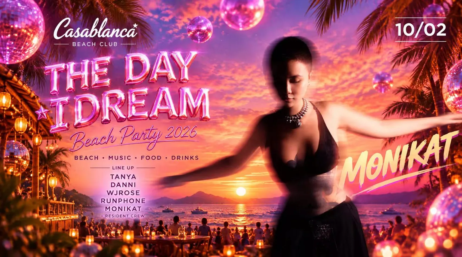 10/2 Casablanca Beach Club: Guest Takeover — Bambi Lab