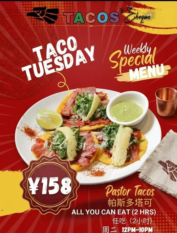 Taco Tuesday's @ Tacos!