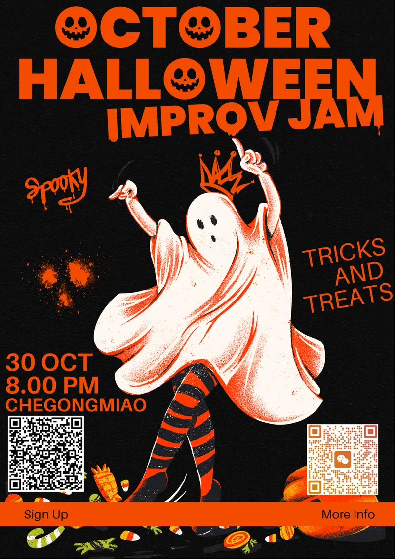 October Halloween Improv Jam