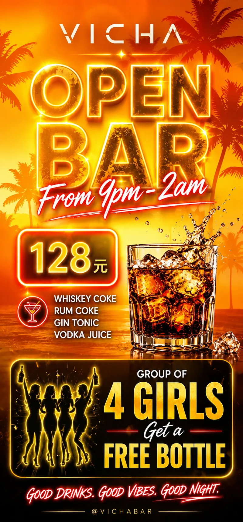 Vicha Bar: OPEN BAR