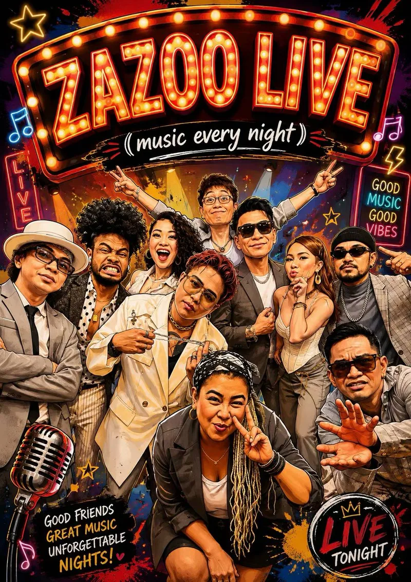 ZAZOO LIVE: LIVE MUSIC EVERY NIGHT