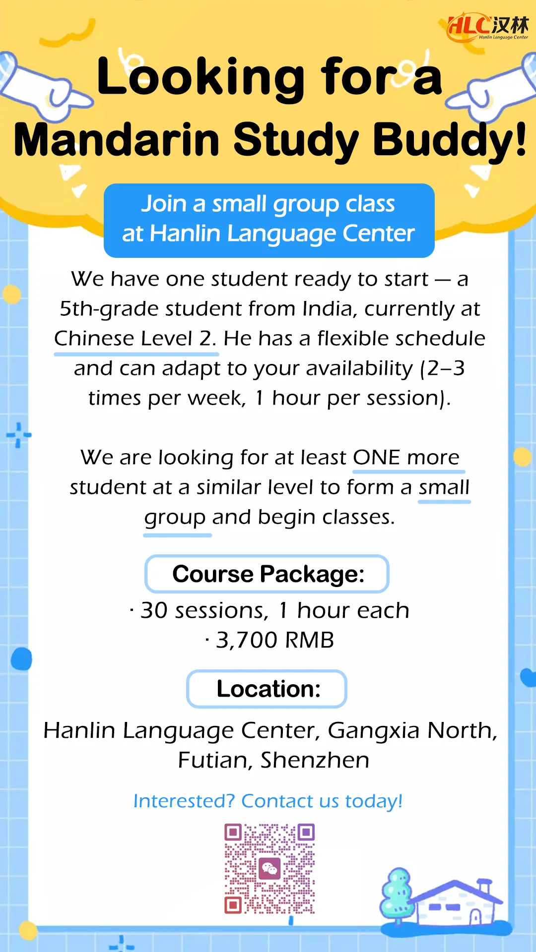 Looking for a Mandarin Study Buddy