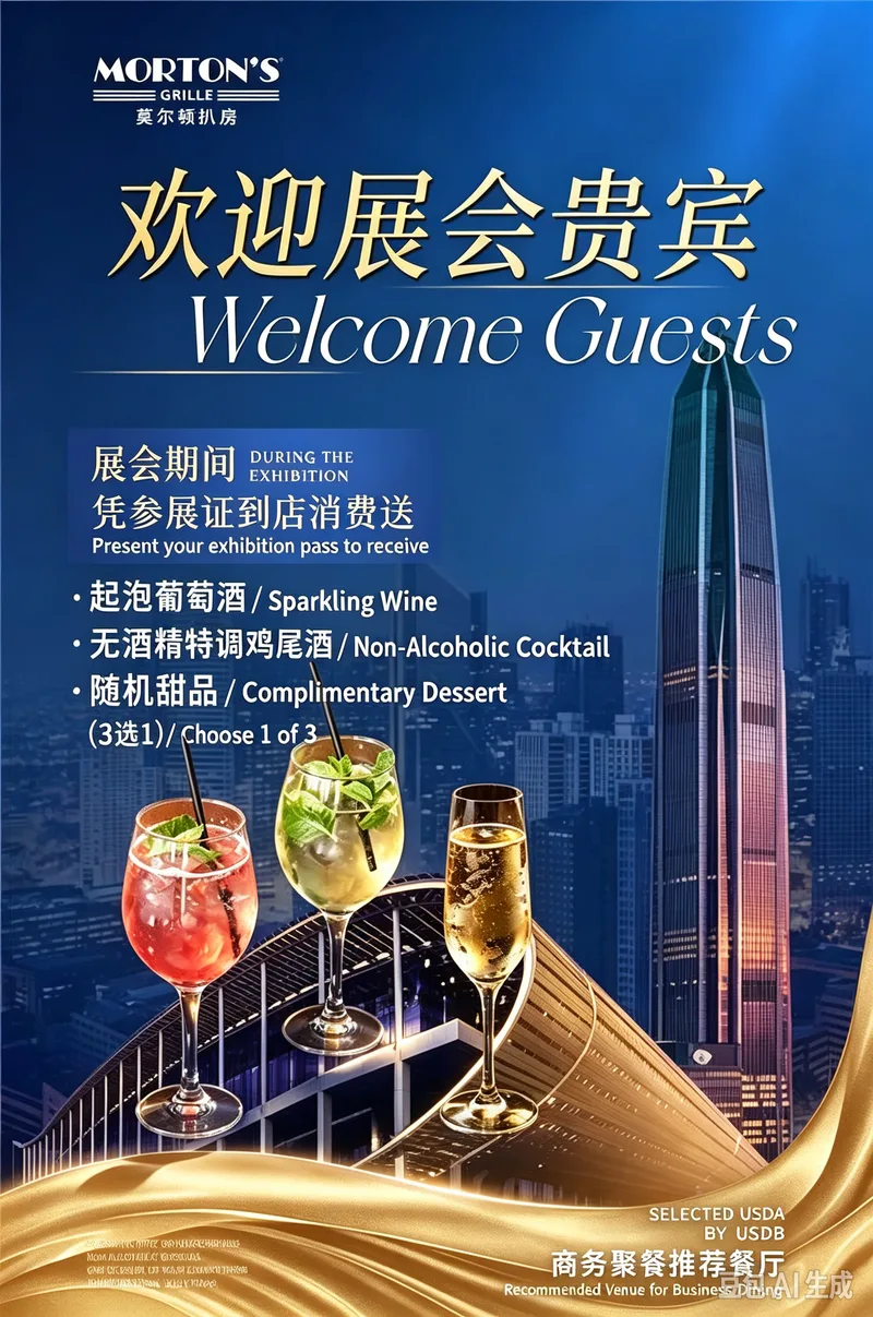 The 140th Autumn Canton Fair is here, and Morton's Grille is ready to celebrate!