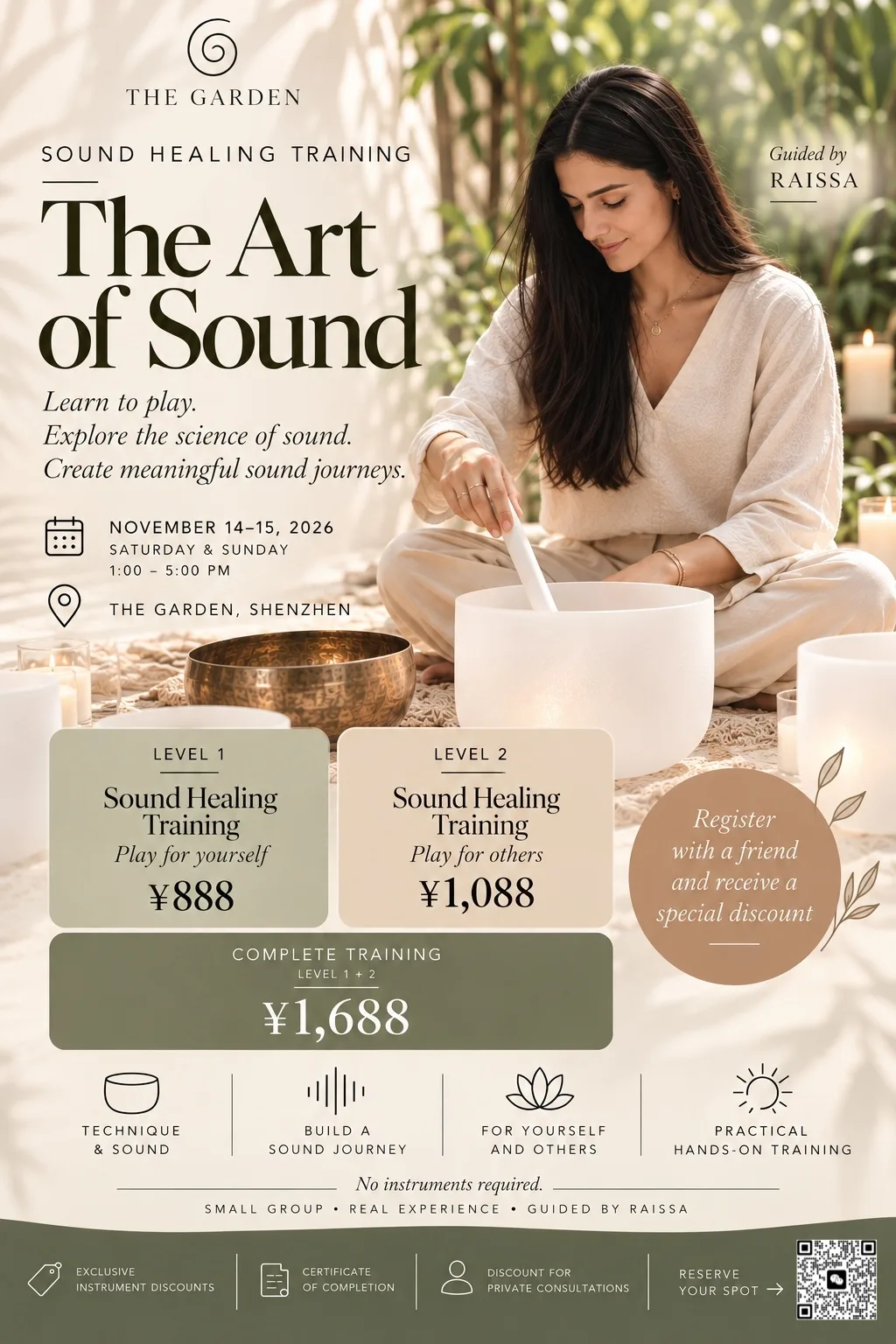 Sound Healing Training • Nov 14–15 in Shekou