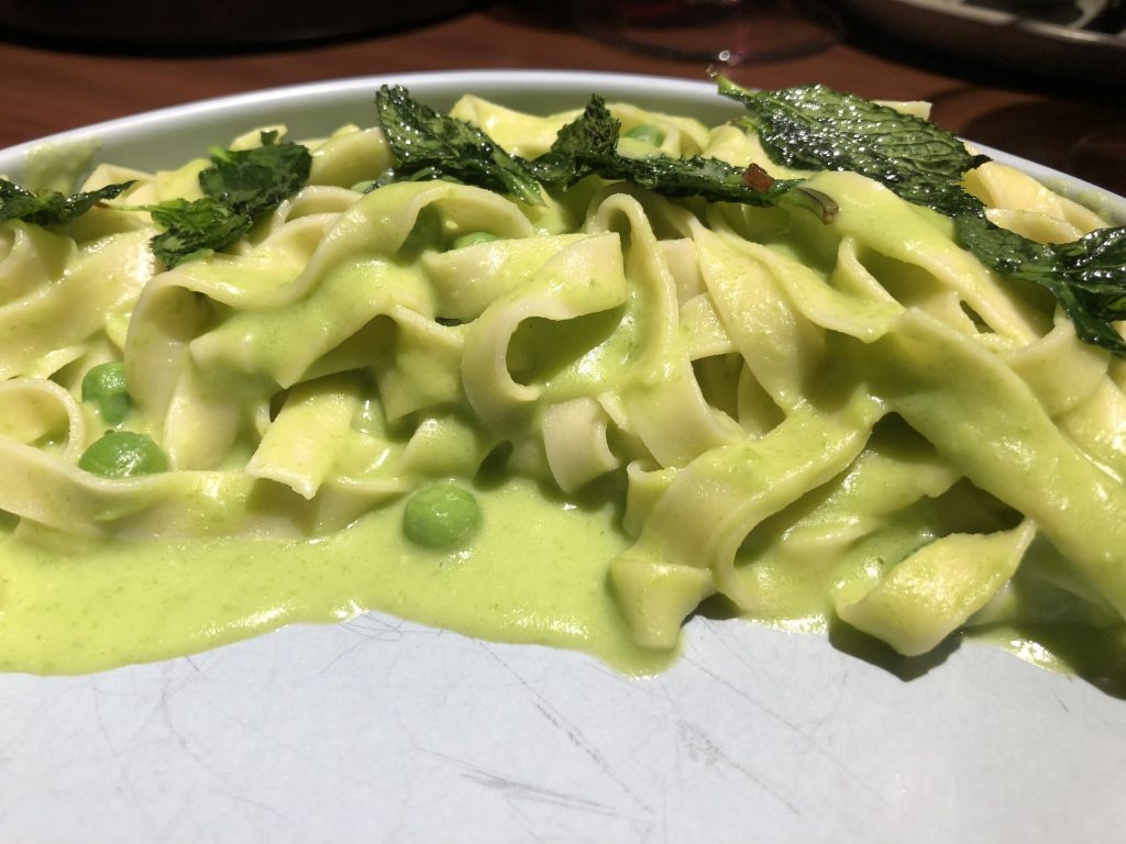 Pasta with whatever
