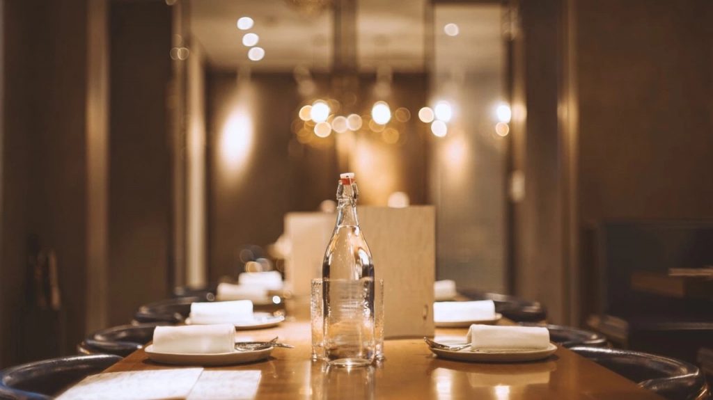 Communal tables make Magpie a great place for dinner with friends.