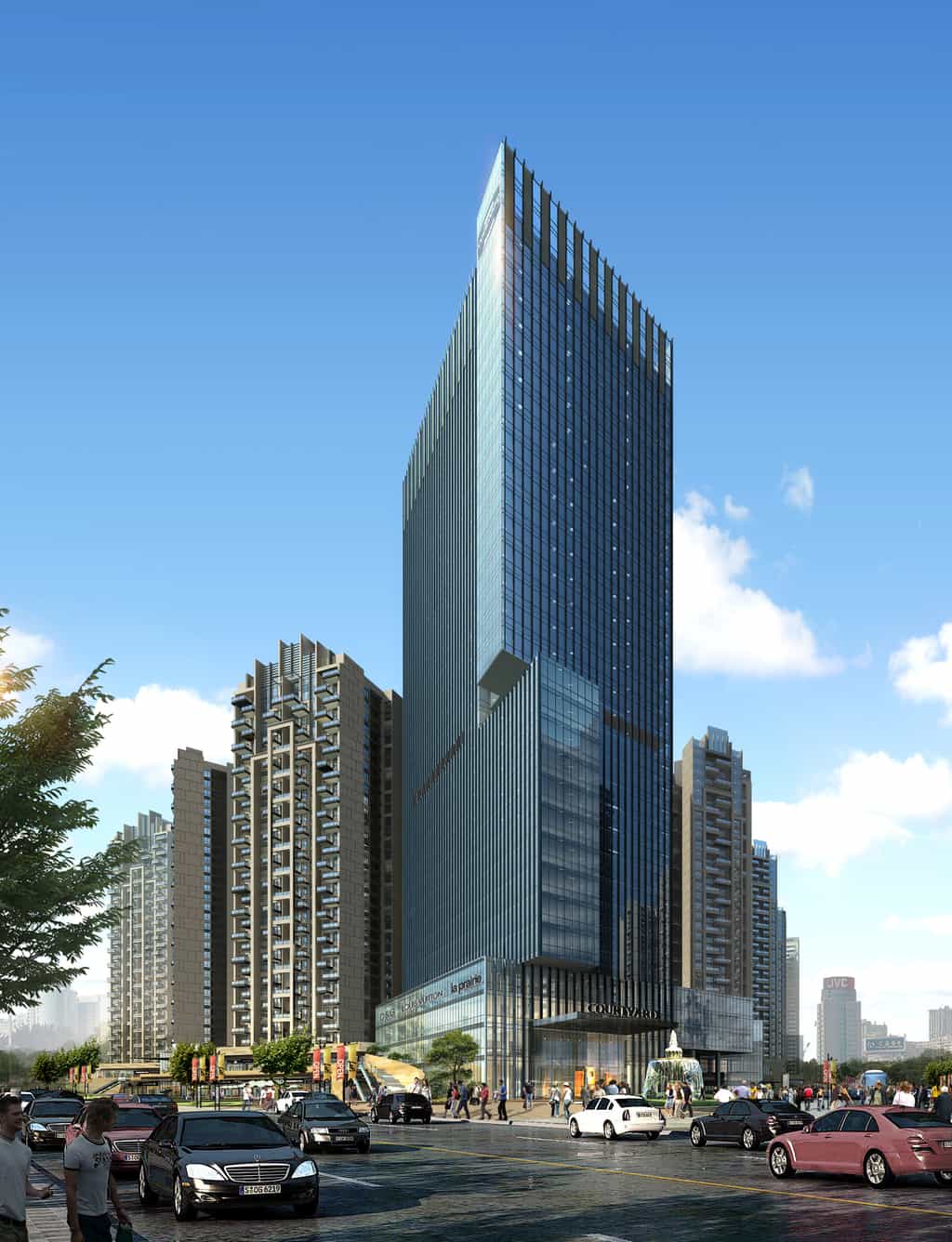 Newly opened Courtyard by Marriott Shenzhen Bao’an shines in the Greater Bay Area