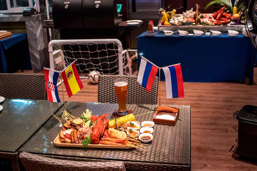 Unlimited World Cup BBQ & Beer at the Wyndham Grand