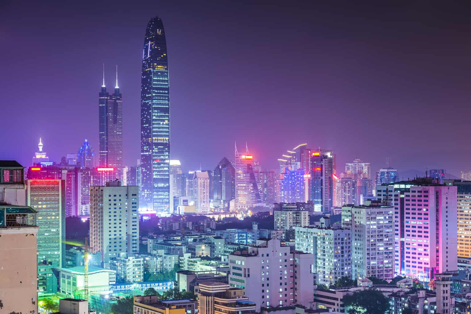 Shenzhen's 40th Anniversary Light Show
