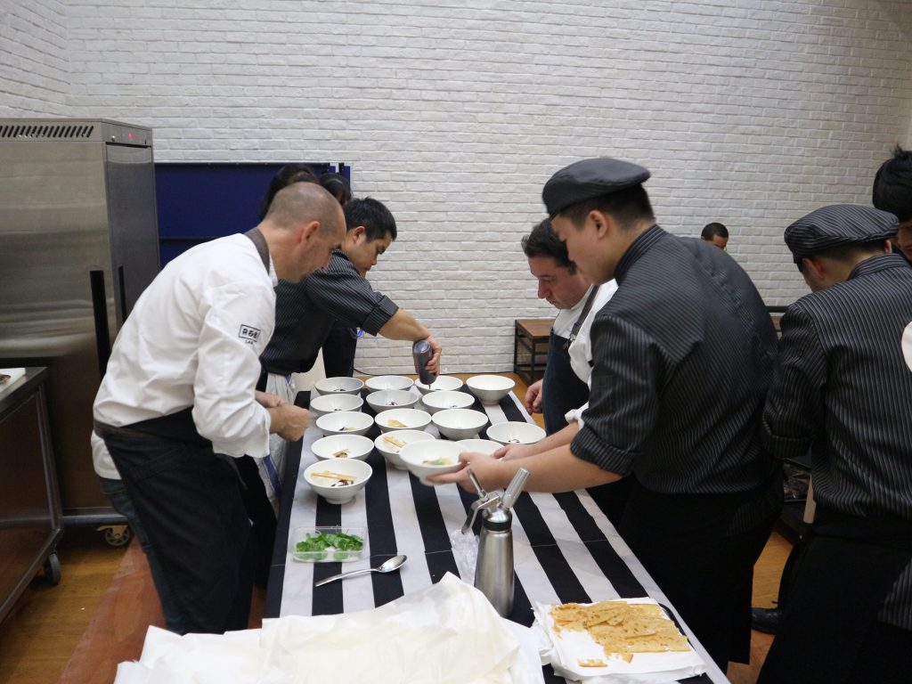 Chefs in the kitchen