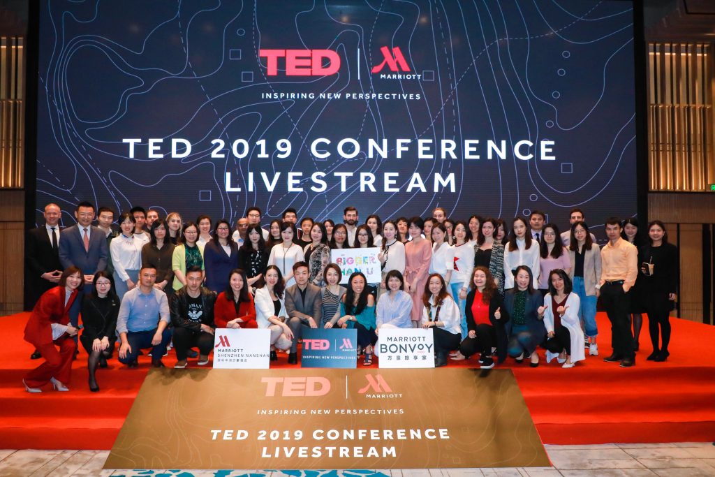 Shenzhen Marriott Hotel Nanshan successfully held the 2019 TED Conference Livestream