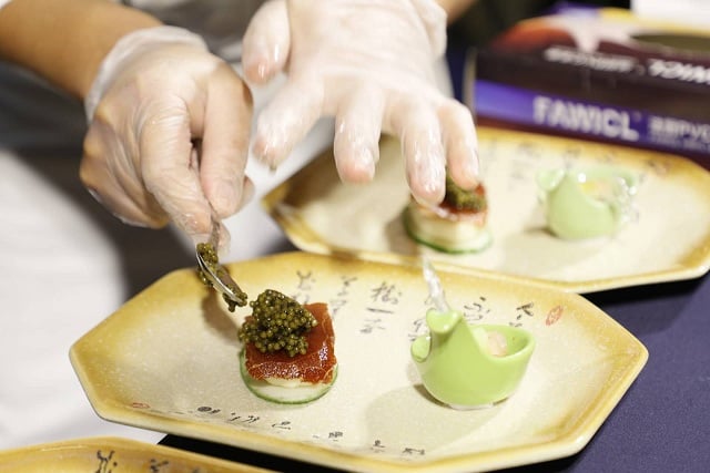 Kaluga Queen Caviar Tasting in Shenzhen, redefining a lavish feast at tip of the tongue