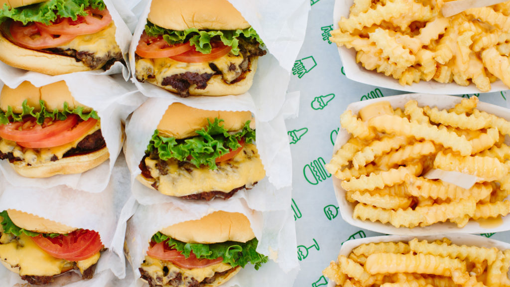 Shake Shack Burgers and Fries