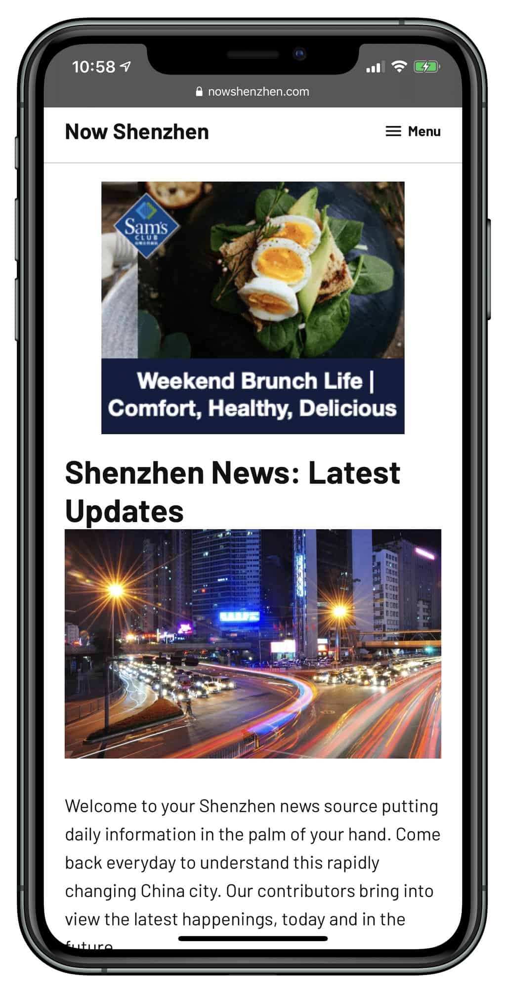 A New Home Page and brand for ShenzhenParty.com