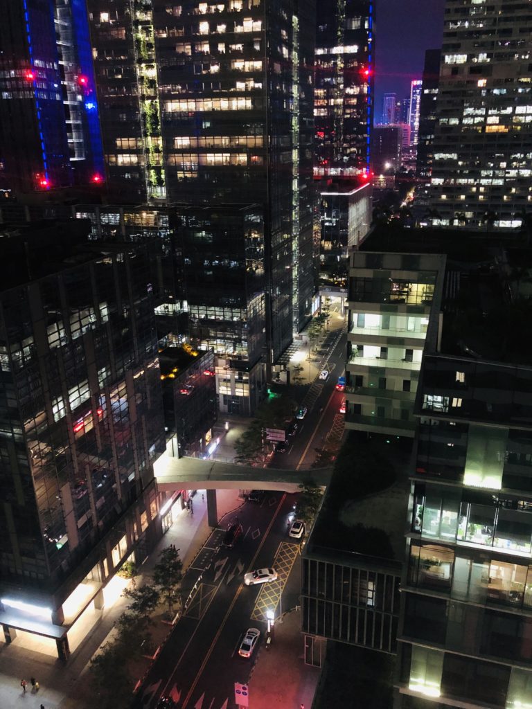 City CBD scene