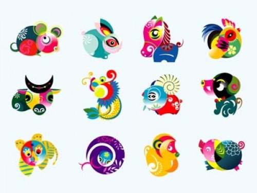 The 12 Animal Signs of the Chinese Zodiac