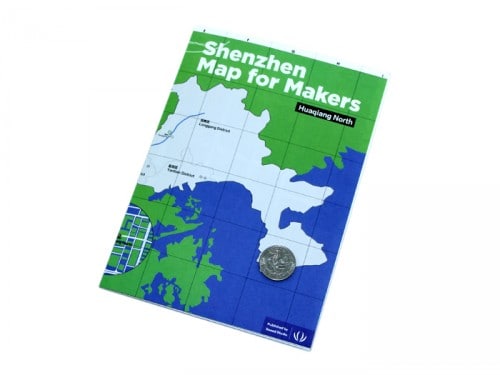 Map of Shenzhen for Makers and Electronics Hackers