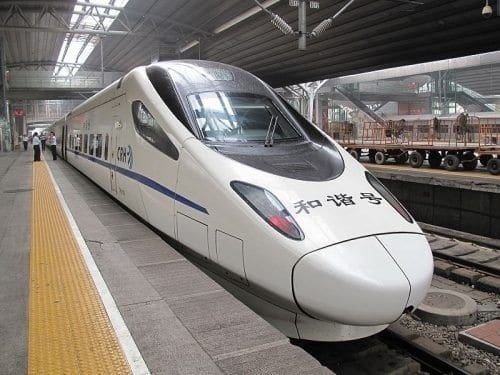 Travel by high-speed rail