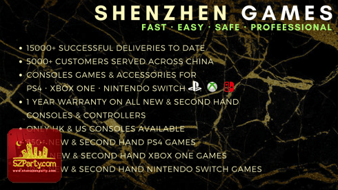 Shenzhen Games: The Largest Video Game and Console Retailer in South China