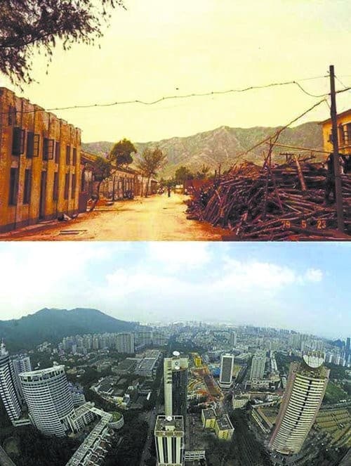 The past 30 years in Shenzhen