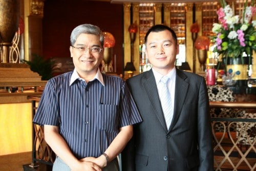 Mr. Lang Xian Ping gave an economy speech in Kempinski Hotel Shenzhen