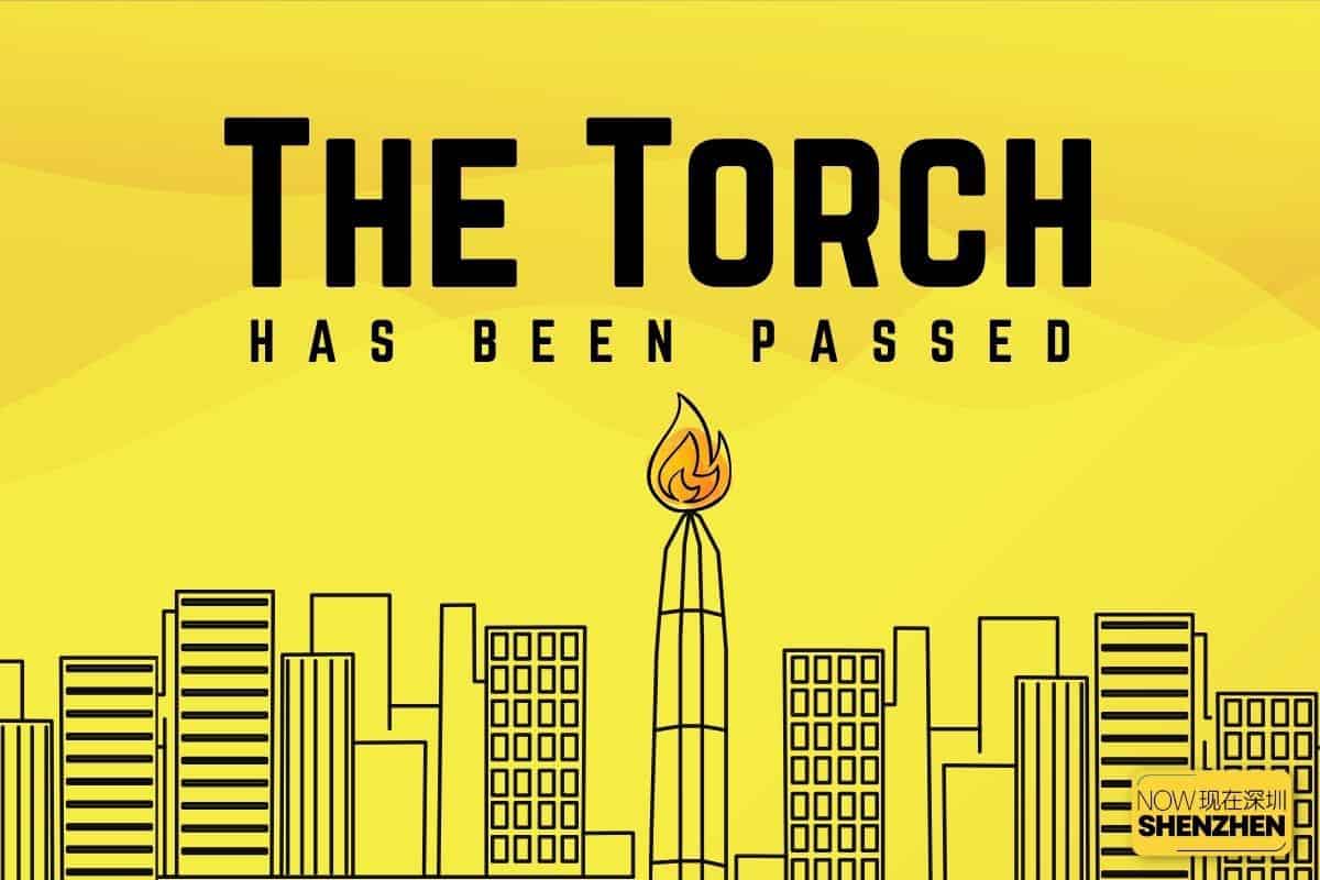 The Torch of NowShenzhen has been Passed