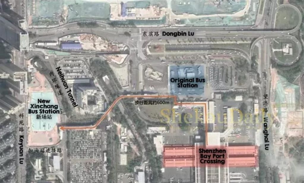 Shenzhen Bay Port Bus Terminal Closes, 19 Buses Relocated