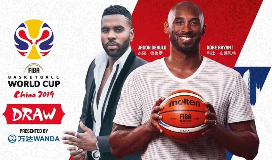 Kobe Bryant, Jason Derulo headline star-studded show for FIBA Basketball World Cup Draw in Shenzhen