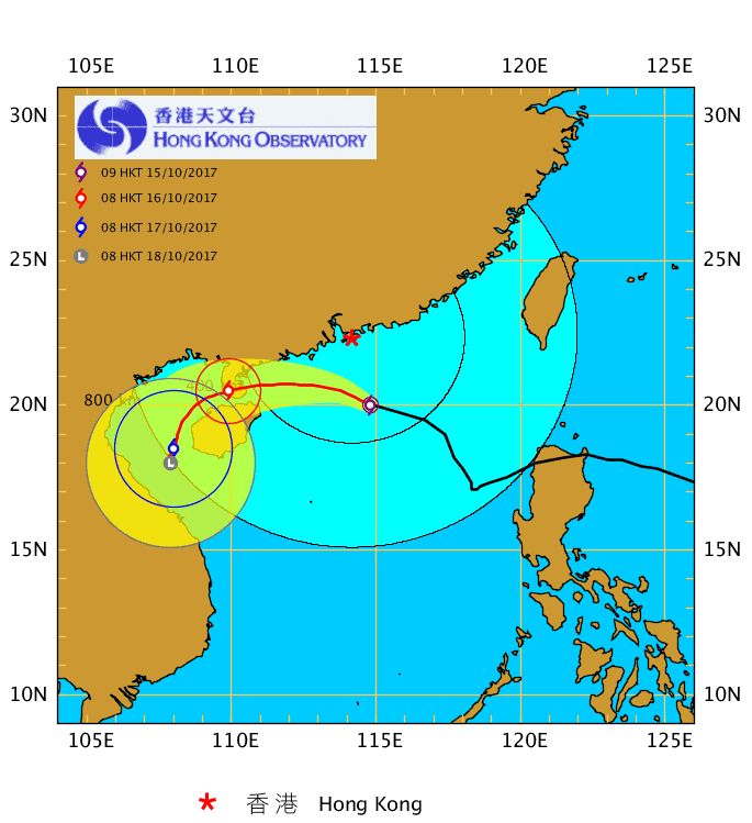 Typhoon KHANUN to Bring Heavy Rains to Shenzhen this Weekend