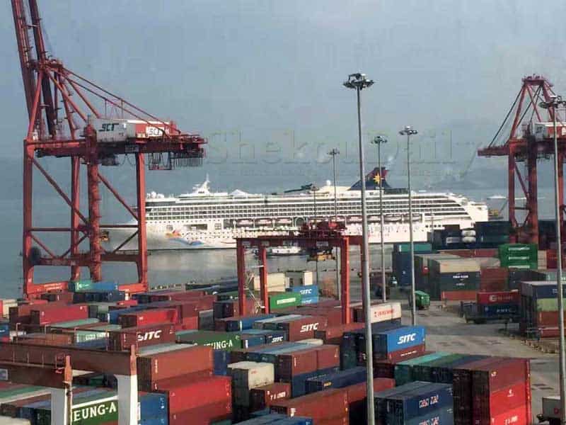 1st Cruise Ship Arrived to Prince Bay Port in Shekou, Shenzhen