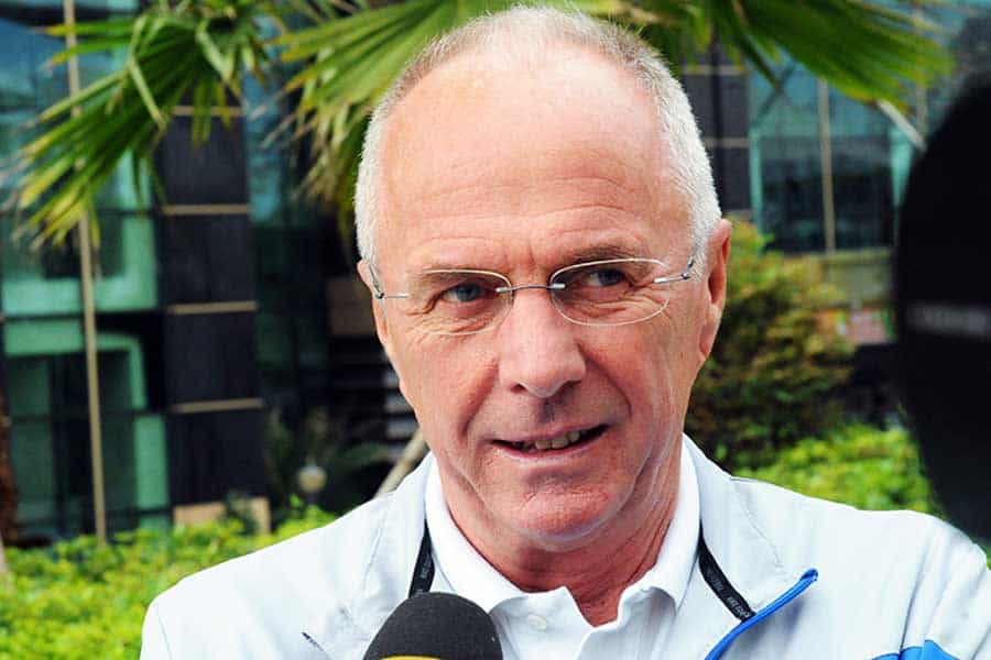 Tips from Swedish Coach of Shenzhen Football Club Sven-Göran Eriksson