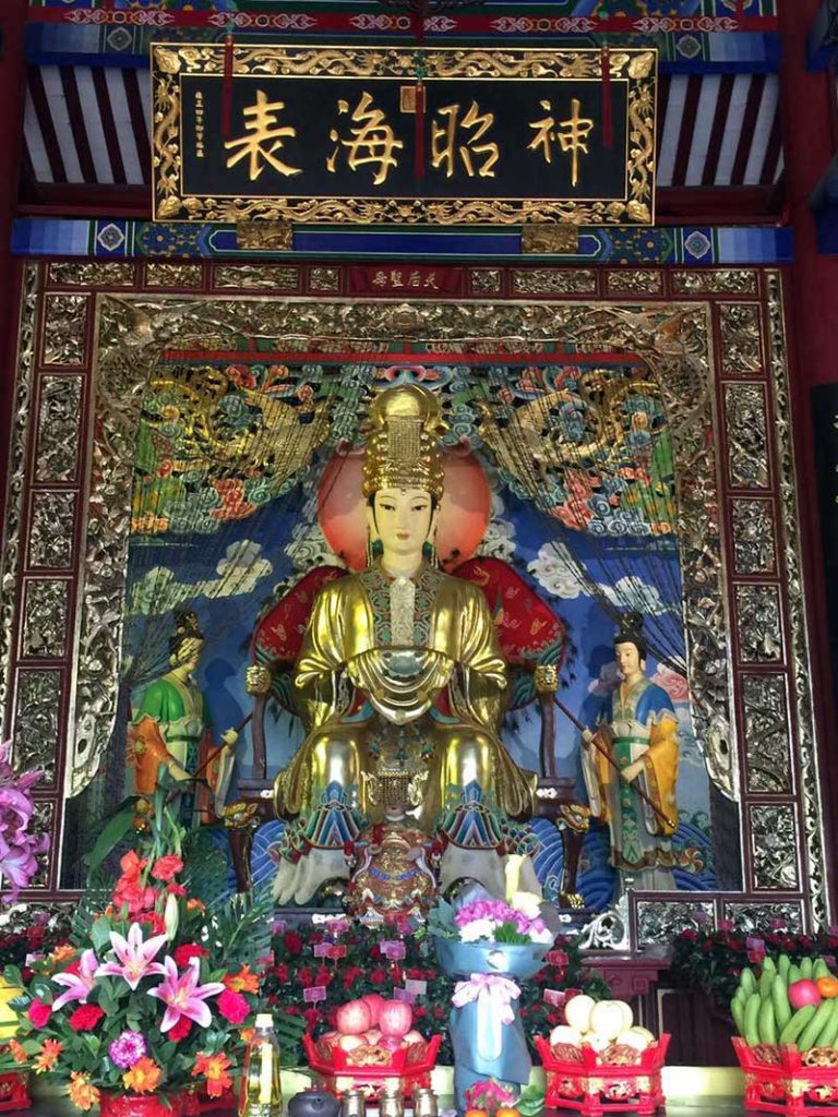 Chiwan Tian Hou Temple in Shekou Shenzhen China