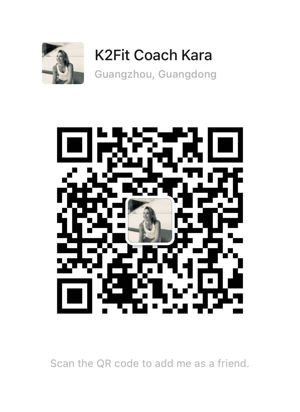 WeChat QR for K2Fit