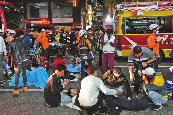 Halloween Stampede Kills 153 in Seoul