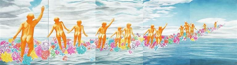 Diverse Artworks shown at OCAT's "Off the Beaten Track" Exhibition
