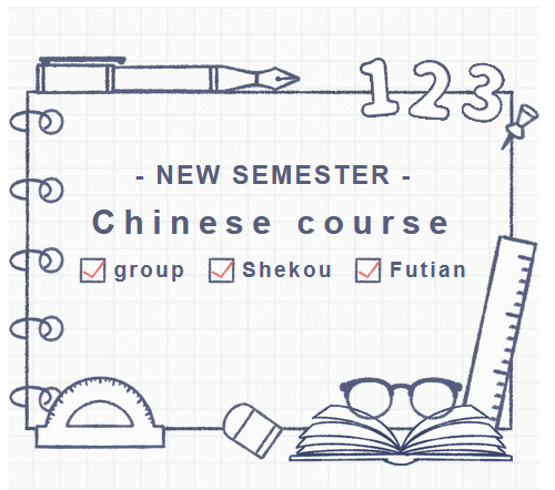 Chinese group classes in the new semester