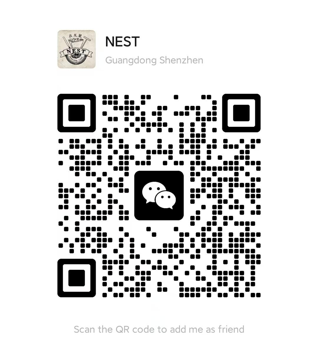 Nest Pancake Caf&eacute; QR