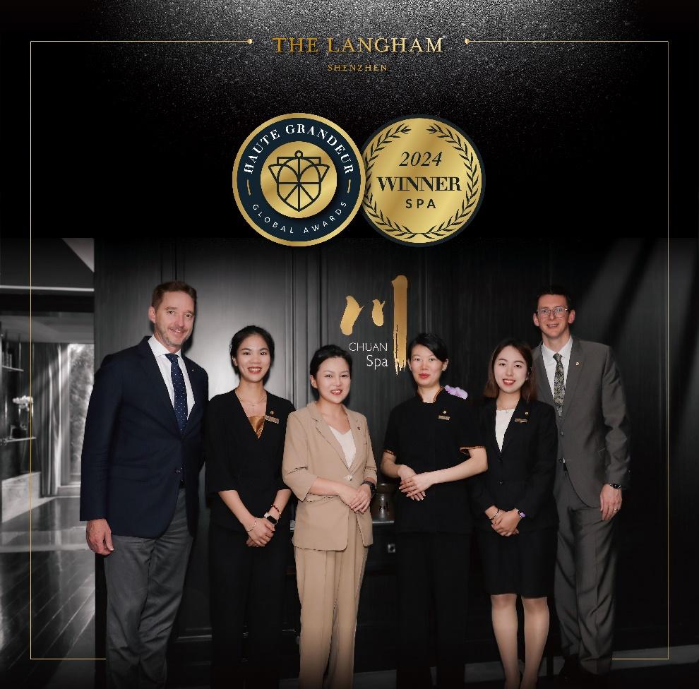 The Langham, Shenzhen at the Haute Grandeur Global Excellence Awards 2024 Clinching 4 Prestigious Titles