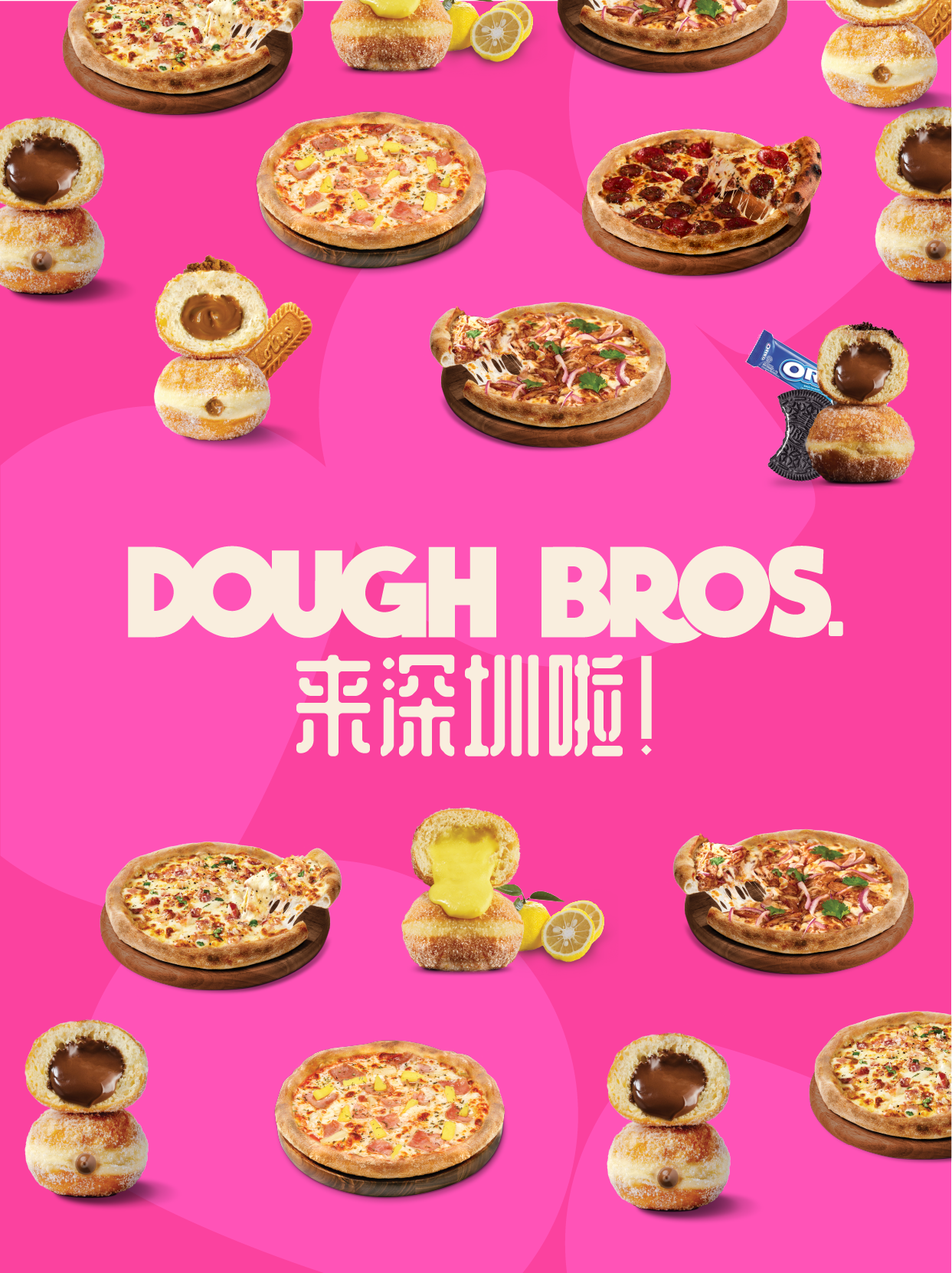 Dough Bros’ Debuts First Mainland Chinese Store: Enjoy Handcrafted Sourdough Pizzas & Doughnuts at Sea World