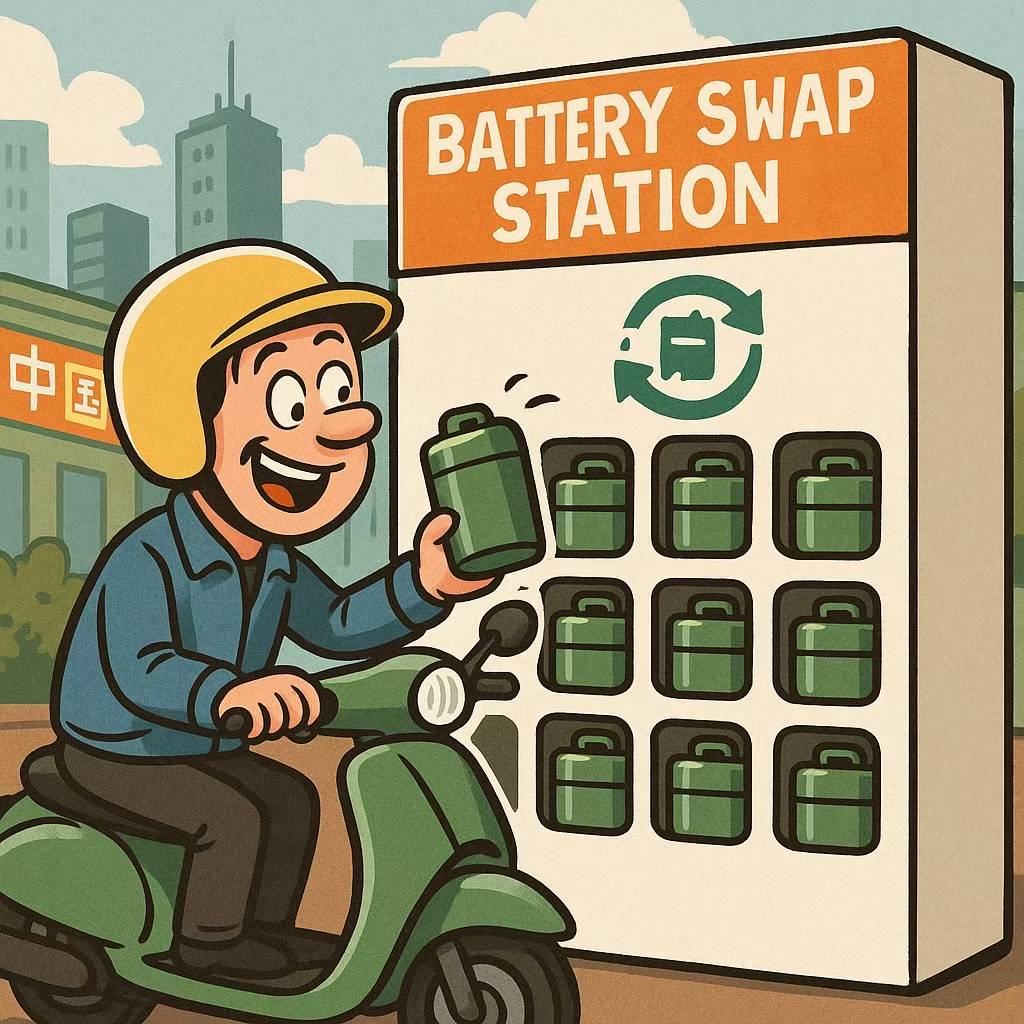 Shenzhen's Battery Swap Magic